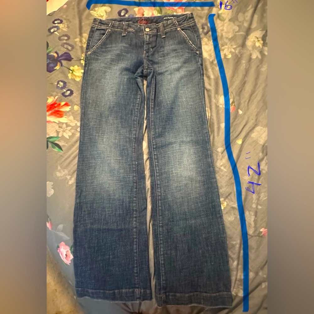 Blue Colt Women's wide leg Jeans - Zara